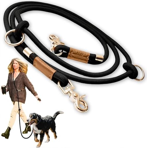 Hands Free Dog Leash, Waist Leash by SticksNBonesco