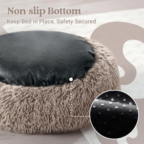 rabbitgoo Calming Cat Beds for Indoor Cats, 20 inches - Image 7