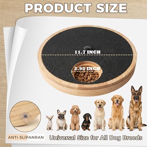 Dog Nail Scratch Board with Treat Box, Stress-Free Nail File Toy - Image 2