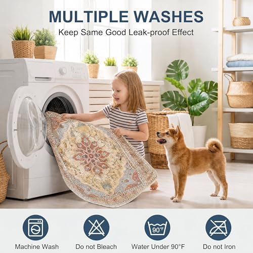 Washable Pee Pads for Dogs, Great Urine Absorbent Reusable Puppy Training Pads - Image 5