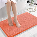 OLANLY Small Bathroom Rugs 24x16, Extra Soft Absorbent Chenille Bath Rugs by OLANLY
