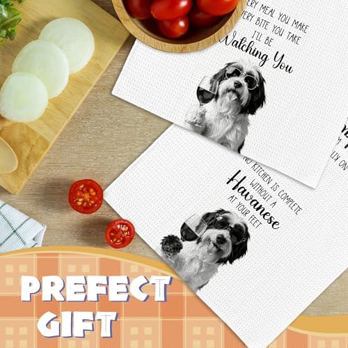 Dog Kitchen Towels Decor Set of 2 - Image 5