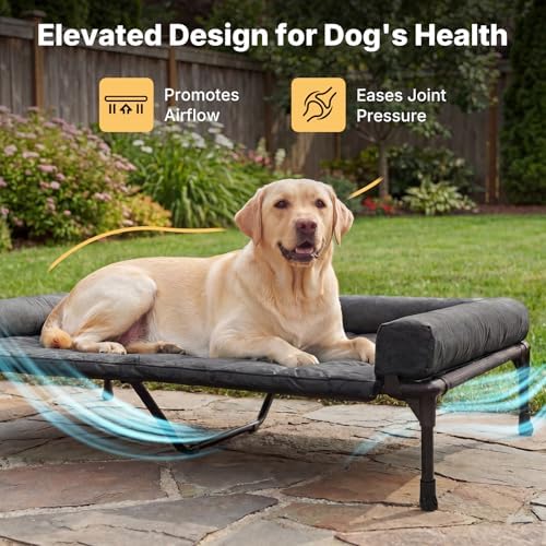 Veehoo Outdoor Elevated Dog Bed - Image 5