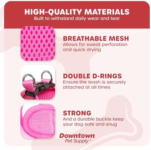 Downtown Pet Supply Step-in Dog Harness – No Pull, Adjustable Padded Mesh - Image 4