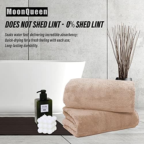 MOONQUEEN 2 Pack Premium Bath Towel Set - Image 3