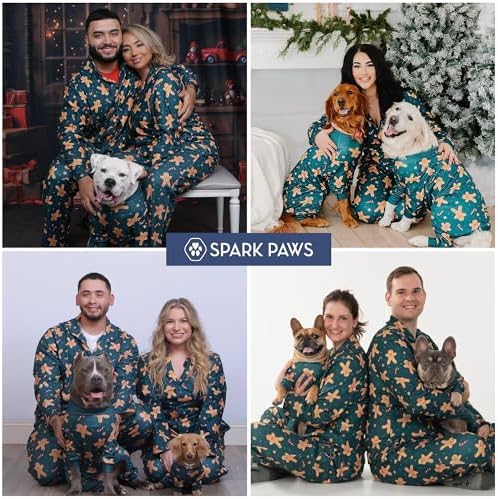 Spark Paws Christmas Matching Dog and Owner Pajama Bottoms - Image 6