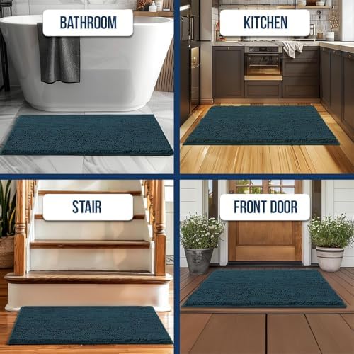 Muddy Mat® | Chenille Bathroom Rugs Quick Dry Microfiber Mats Non Slip Washable - Image 6