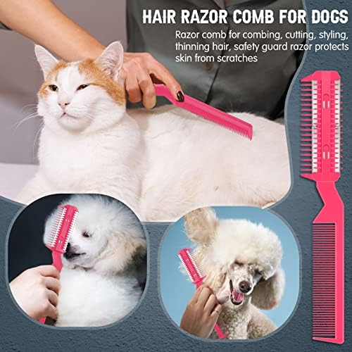 Yinkin 5 Pcs Dog Razor Comb - Image 5