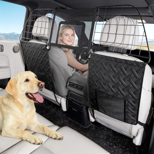 YJGF Dog Car Barrier, Car Net Divider by YJGF