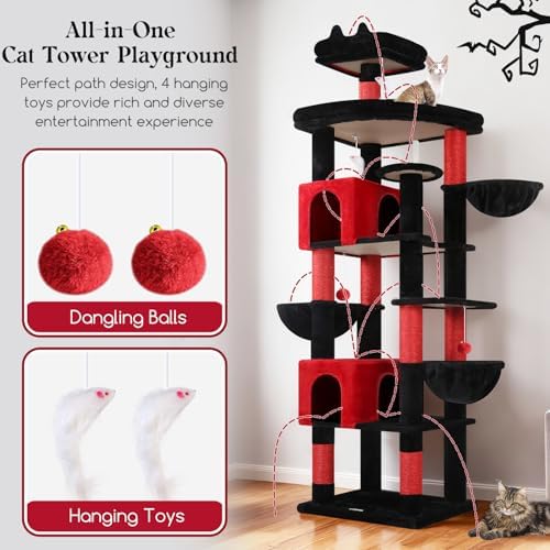 Globlazer 82in Gothic Extra Large Cat Tree - Image 5