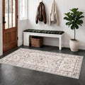 2x5 Non Slip Hallway Runner: Machine Washable Small Rug by NYZEL
