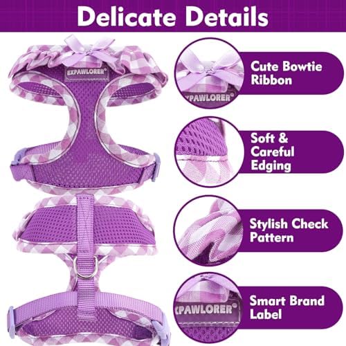 EXPAWLORER Step-in Dog Harness Small Sized Collar and Leash Set - Image 3