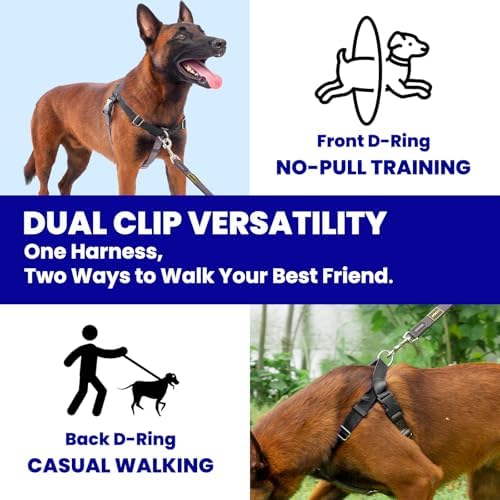 Freedom No Pull Dog Harness for Medium Dogs, Easy Walker, Anti Pulling - Image 5