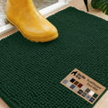 GORILLA GRIP SoakSTOPPER Dog Door Mat, Machine Wash and Dry, 24x17 Green by GorillaGrip
