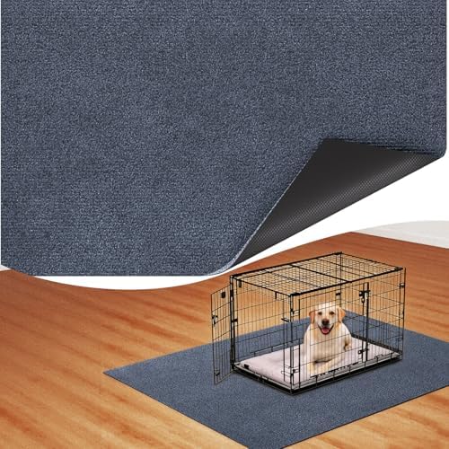 Dog Crate Mat, 24 in X 36 in Dog Playpen Mat Kennel Mat by Providinglifelongserviceforyourbetterlife