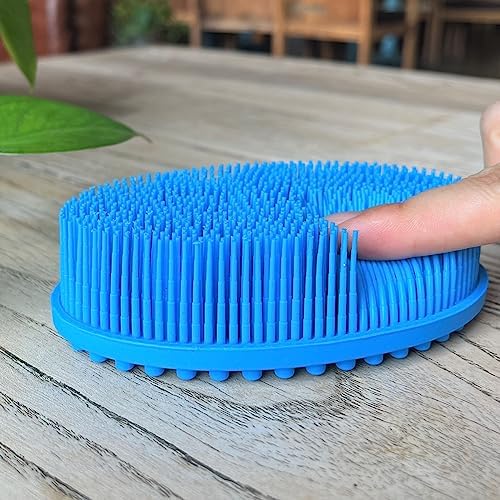 Premium Sensory Brush for Kids or Autism, Soft Silicone Body Scrubber, 2 in 1 - Image 3