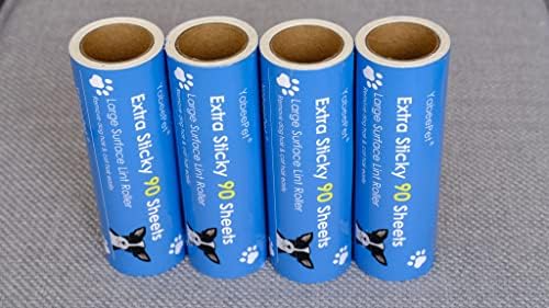 Extra Sticky Large Lint Roller Refills, 6.3'' Giant Lint Roller Refills - Image 6