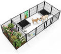 FXW Rollick Dog Playpen with Divider Connectors, 16 Panels by FXW