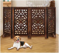 Freestanding Wood Pet Gate by TheWoodenTown
