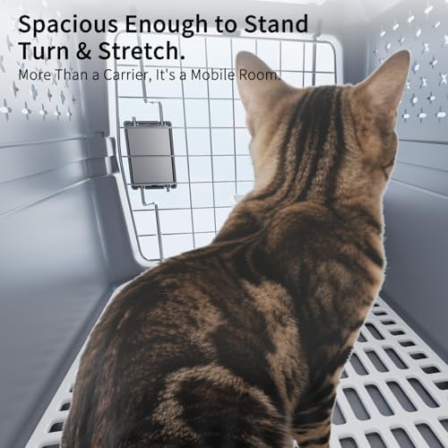 RIZZARI Airline-Approved Pet Carrier: Hard-Sided Crate - Image 5