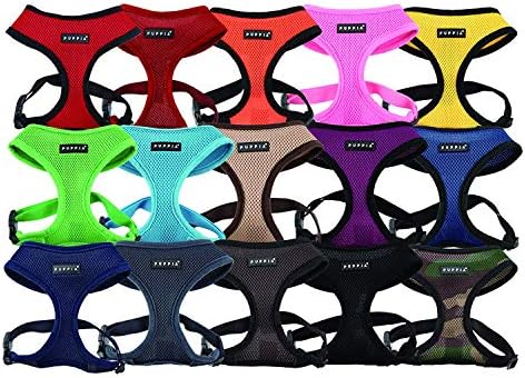 Puppia Soft Dog Harness No Choke Over-The-Head Triple Layered Breathable Mesh - Image 4