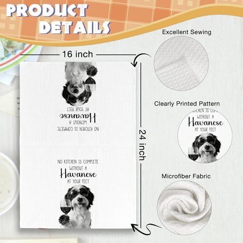 Dog Kitchen Towels Decor Set of 2 - Image 6