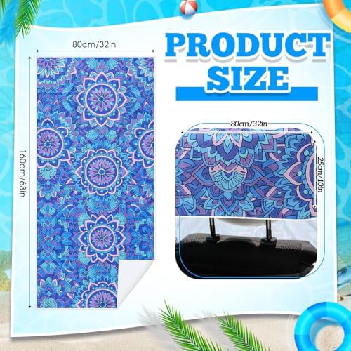 Hahafelt 2 Pack Car Seat Towel Cover - Image 2