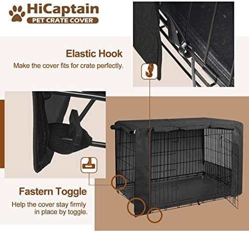 HiCaptain 42-Inch Dog Crate Cover - Image 4
