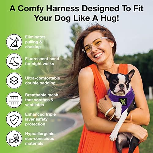 EcoBark Rapid Fastener Super Comfort Fully Adjustable Double Padded Step in Dog - Image 3