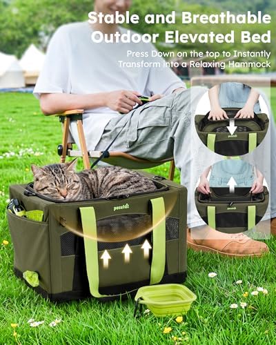 Pecute Cat Carrier, Top Expandable Dog Crate - Image 4