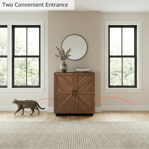 unipaws Cat Litter Box Enclosure - Image 4