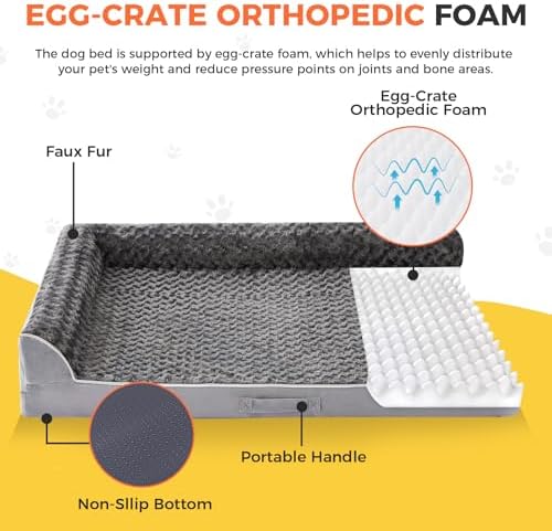 XL Orthopedic Dog Bed for Large Sized Dogs - Image 2