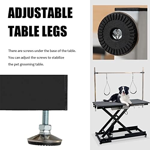 49.6” Pet Dog Grooming Table Adjustable Professional Trimming Table - Image 5