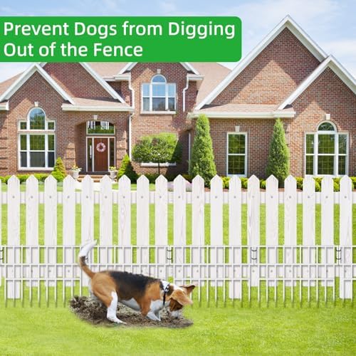 39.5ft X 13in Animal Barrier Fence, 28 Panels No Dig Fence - Image 3