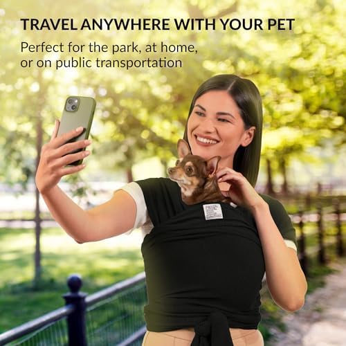 Cat Sling Carrier, Anti-Anxiety, Senior Pet Pouch - Image 5