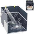 Aokeyee Waterproof Cat Litter Box Enclosure Splash Guard, 27.1"x21.6"x16.5" by Aokeyee