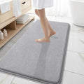 OLANLY Memory Foam Bathroom Runner Rug 47x20, Absorbent Long Bath Mat by OLANLY