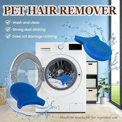 Pet Hair Remover for Laundry, Reusable Dog & Cat Hair Remover Tool, Effectively - Image 4