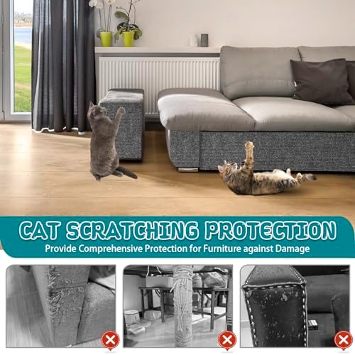 LSGCQ Cat Scratch Mat Self Adhesive Cat Scratch Furniture Protector - Image 5
