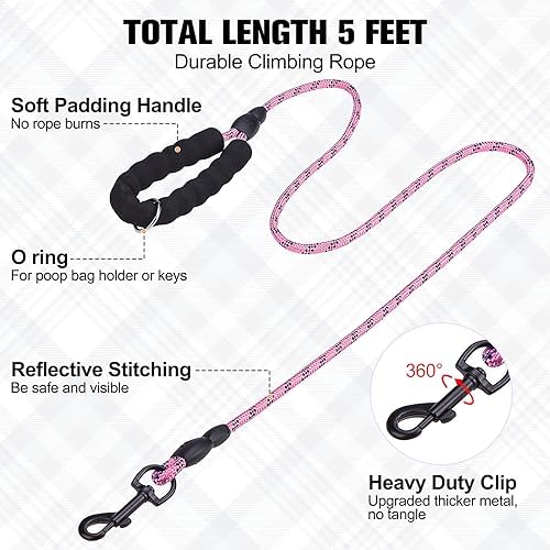 BEAUTYZOO Small Dog Harness and Leash Set, Step in No Choke No Pull Soft Mesh - Image 6