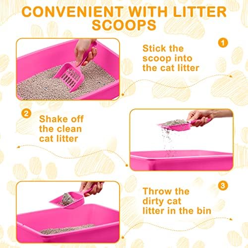 Amyhill 20Pcs Open Cat Litter Box - Image 5