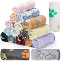 Chumia 18 Pcs Fleece Puppy Blanket by Chumia