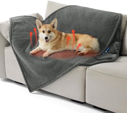 Bedsure Self Warming Dog Blankets by BEDSURE