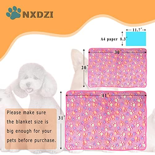 Dog Blankets for Small Medium Dogs Washable, 3 Pack Pet Blanket Washable 30" x - Image 5