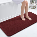 OLANLY Bathroom Runner Rugs 47x20, Extra Soft Absorbent Chenille Bath Rugs by OLANLY
