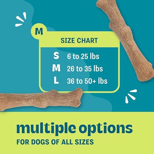 Pupstages Dogwood Stick Dog Chew Toy, Made in USA - Image 3