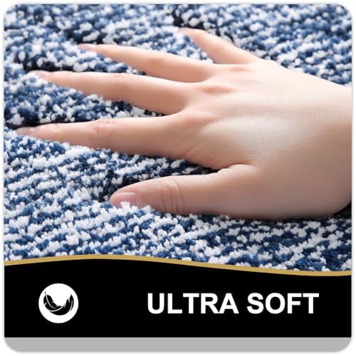 OLANLY Bathroom Rugs 36x24, Soft Absorbent Microfiber Bath Rugs - Image 4