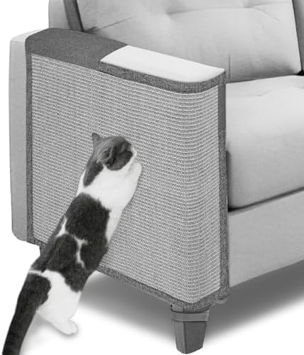 Cat Scratch Couch Protector, 23.6" L*19.7" W Scratching Furniture Protector Pad by Oroonoko