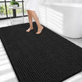 OLANLY Thick Chenille Large Bathroom Rugs 44x32, Absorbent Bath Mat by OLANLY