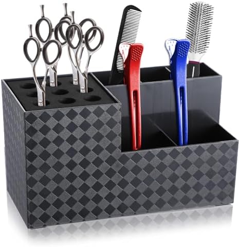 Hairdressing Scissors Holder, Barber Shop Organizer Stand, Tools Storage Box - Image 6